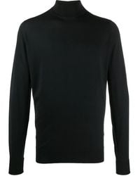 John Smedley - Wool Roll Neck Jumper - Lyst