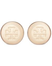 Tory Burch - Ohrstecker Mit Logo-Gravur - Lyst