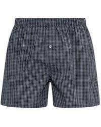 Hanro - Geruite Shorts - Lyst