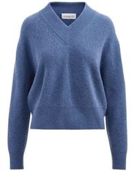 Brandon Maxwell - Gerippter Maris Pullover - Lyst