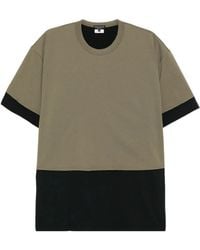 Comme des Garçons - Two-Tone T-Shirt - Lyst