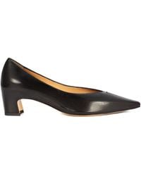 Mara Bini - 40Mm Leather Heeled Pumps - Lyst
