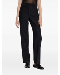 MM6 by Maison Margiela - Pressed-Crease Trousers - Lyst