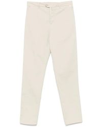 Kiton - Logo-Patch Chinos - Lyst