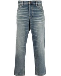PT Torino - Whiskering-Effect Straight-Leg Jeans - Lyst