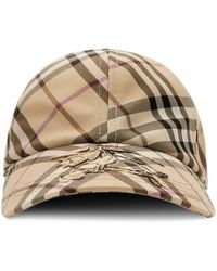 Burberry - Vintage Karomuster Sechseck-Hut - Lyst