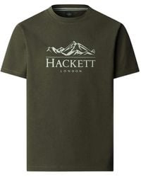 Hackett - Heritage Peaks Graphic-Print T-Shirt - Lyst