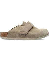 Birkenstock - Loma Touch-Strap Suede Mules - Lyst