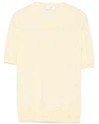 Saint Laurent - Short-Sleeve Sweater - Lyst