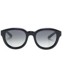 Giorgio Armani - Round-frame Gradient-lenses Sunglasses - Lyst