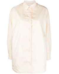 Aspesi - Classic-Collar Long-Sleeve Shirt - Lyst