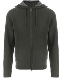 Vince - Zip-Up Cashmere Hoodie - Lyst