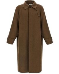 The Row - Kenet Button-Closure Coat - Lyst