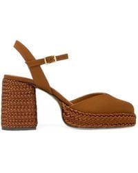 Castañer - Vilnia Braided-Heel Pumps - Lyst
