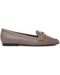 Pollini - Mocassins Uptown En Cuir Grainé - Lyst