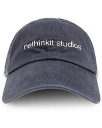 Rethinkit Studios - Logo-Embroidered Baseball Cap - Lyst