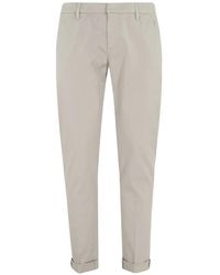 Dondup - Pantalon Slim Crop - Lyst