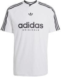 adidas - Adicolor Logo-Print T-Shirt - Lyst