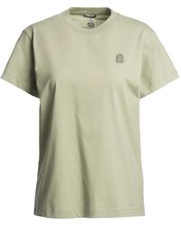 Parajumpers - Crew-Neck Logo-Patch T-Shirt - Lyst
