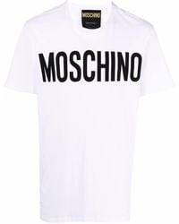 Moschino - T-Shirt mit Logo-Print - Lyst
