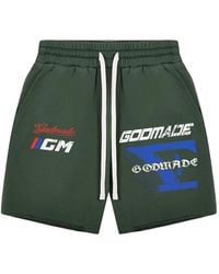 GODMADE - 7 Speed Logo-Print Track Shorts - Lyst
