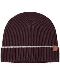 Eleventy - Gerippte Beanie - Lyst