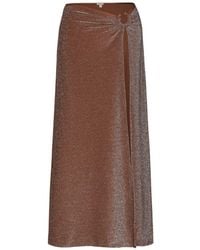 Johanna Ortiz - Nuevo Destino Glitter-Effect Maxi Skirt - Lyst