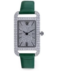 Christian Van Sant - Opaline Crystal-Embellished 36Mm Watch - Lyst