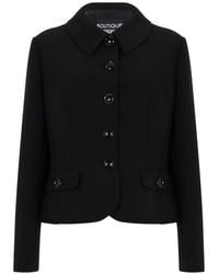 Moschino - Button-Up Classic-Collar Jacket - Lyst