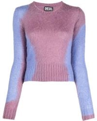 DIESEL - M-Ilady Two-Toned Jumper - Lyst