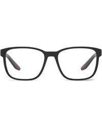 Prada Linea Rossa - Square-Frame Glasses - Lyst