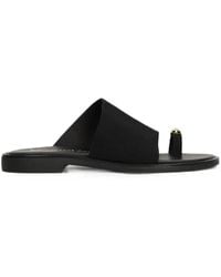 NICOLAS LAINAS - Embellished Toe-Strap Sandals - Lyst