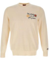Mc2 Saint Barth - Heron Sole Pole Position Pullover mit rundem Ausschnitt - Lyst