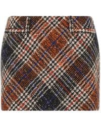 Missoni - Tweed Mini Skirt - Lyst