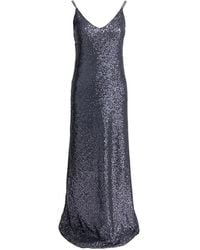 Semler - Sequin V-Neck Maxi Dress - Lyst