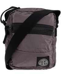 Stone Island - Crossbodytas Met Rits - Lyst