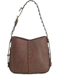 Etro - Arnica 1984 Vulcano Paisley-Print Shoulder Bag - Lyst