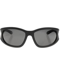 DIESEL - Oval Frame Sunglasses - Lyst