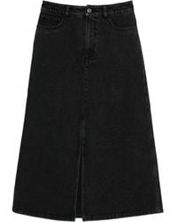 A.P.C. - Denim Skirt - Lyst