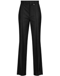 GIUSEPPE DI MORABITO - Pleated Flared Trousers - Lyst