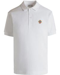 Bally - Logo-embroidered Cotton Polo Top - Lyst