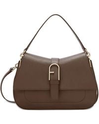 Furla - Leather Satchel Bag - Lyst
