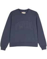Paloma Wool - Logo-appliqué Cotton Sweatshirt - Lyst