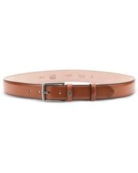 Lottusse - Belt Buckle-Fastening Leather Belt - Lyst