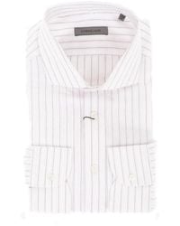 Corneliani - Striped Cotton Shirt - Lyst