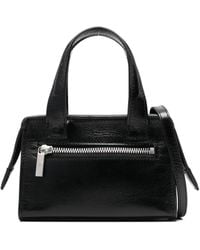 SAPIO - Mini Leather Tote Bag - Lyst