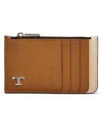 Tod's - Logo-Plaque Cardholder - Lyst