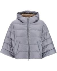 Peserico - フーデッド パデッドジャケット - Lyst