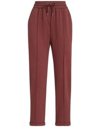 Brunello Cucinelli - Drawstring Track Pants - Lyst
