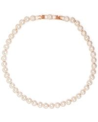 Swarovski - Angelic Crystal-embellished Necklace - Lyst
